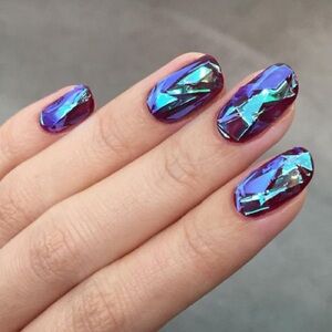 Limited edition modi x unistella glass film nail stickers